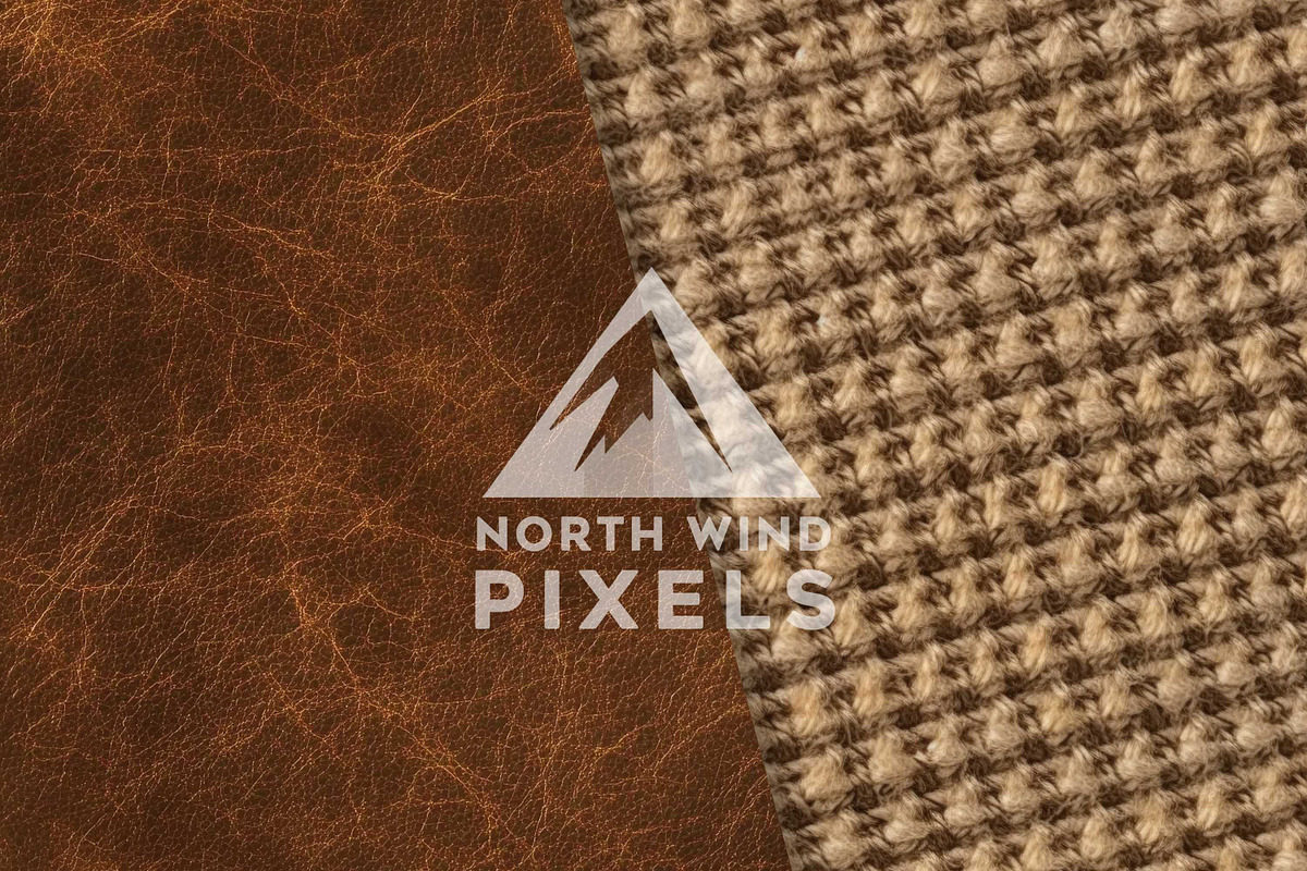 18 Tweed and Leather Digital Papers, a Pattern Graphic by NorthWindPixels (Photo 4 of 4)