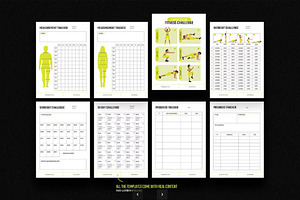 Max Fitness Planners - 30 Editable