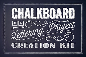 Chalkboard Lettering Project Kit