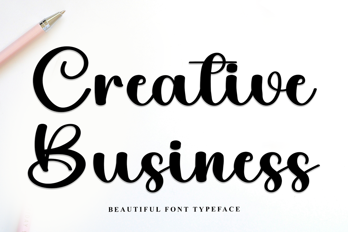 Flower Tropical, a Handwritten Font by InermediaSTUDIO (Photo 7 of 8)