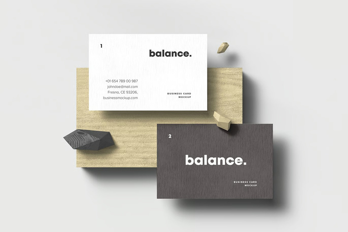 Business Card Mock-up 85x55, an Advertising Mockup by zippypixelstudio (Photo 13 of 13)