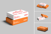 High Quality Box Mockup, a Packaging Mockup by AndikaGraphic (Thumbnail 1 of 5)