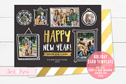 Holiday Photo Card Template, a Card Template by Sweet Papers (Thumbnail 2 of 2)