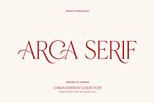 Arca Serif Modern Font