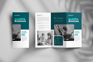 Healthcare medical trifold brochure, a Brochure Template by Tanmoy Topu