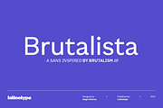 Brutalista - Family 50% off, a Blackletter Font by Latinotype (Thumbnail 1 of 15)