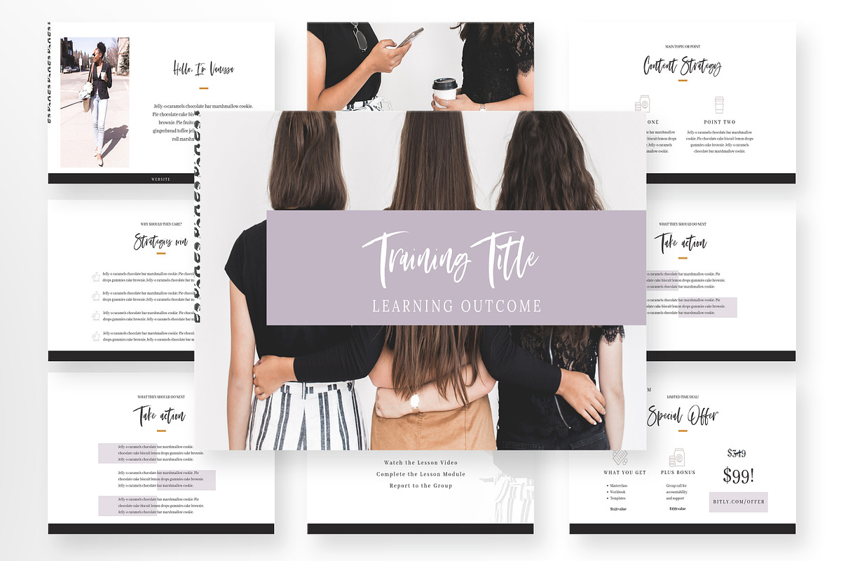 Course Bundle Canva Urbanista, a Templates & Theme by VanessaRyan.co (Photo 3 of 3)