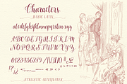 Miss Elizabeth Script, a Script Font by Ornaments of Grace (Thumbnail 2 of 12)