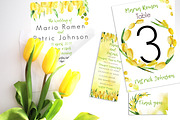 SpringTulips Pack!8psd of Invitation, an Invitation Template by holaholga (Thumbnail 2 of 3)