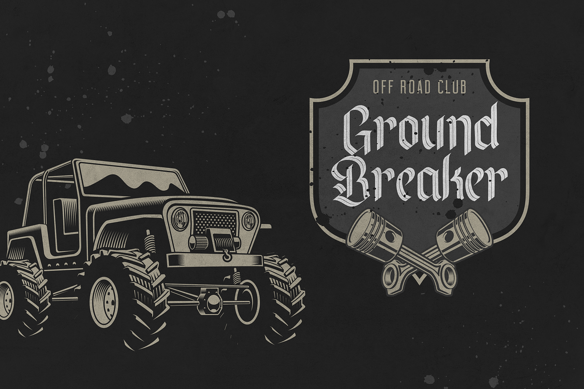 Silverback - Blackletter Typeface, a Blackletter Font by LetterStuff Typefoundry (Photo 5 of 7)