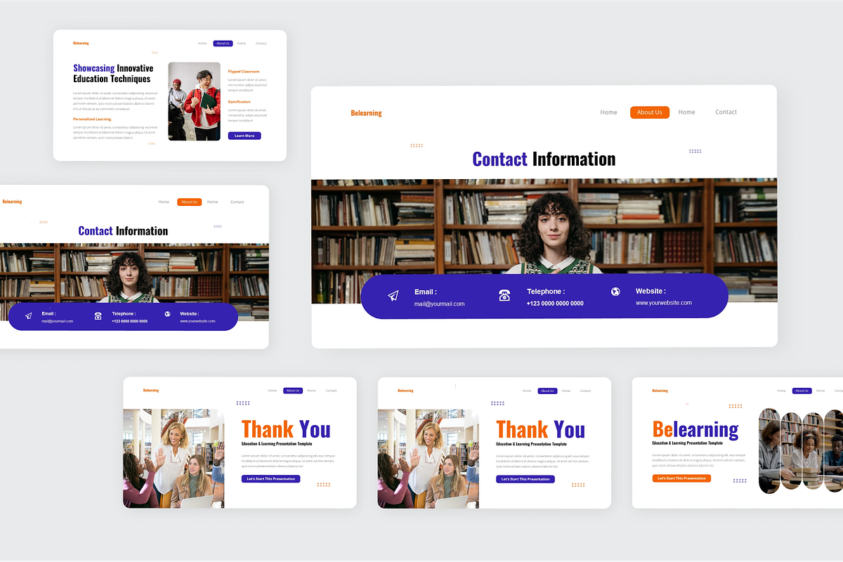 Education & Learning Powerpoint, a Presentation Template by SquidPixey (Photo 4 of 6)