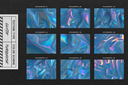 Holographic Backgrounds Collection, a Texture Graphic by MiksKS (Thumbnail 7 of 12)