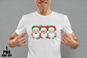 Preppy Brushstroke Christmas Santa P, an Illustration by Daily.Designs (Thumbnail 5 of 10)