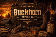 Buckhorn, a Slab Serif Font by Wow Magic (Thumbnail 6 of 6)