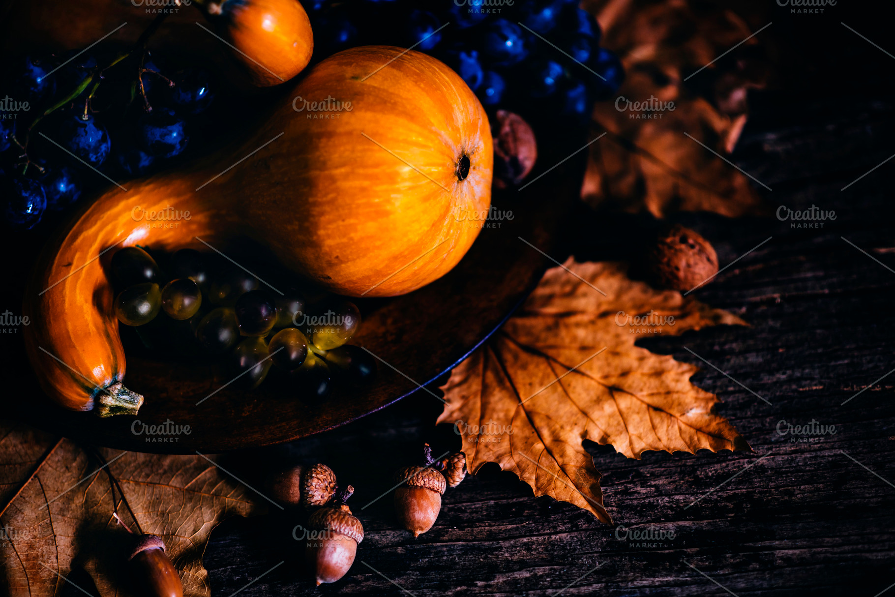 Thanksgiving autumn fruit harvest, a Holiday Photo by hitdelight
