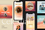 Celestial Canva Brand Gradient, a Social Media Template by Dirtytemp Studio (Thumbnail 1 of 14)