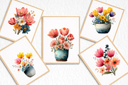 Whimsical Spring Clipart, an Illustration by DreamArtGraphic (Thumbnail 4 of 8)