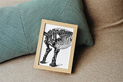 160 Paleontology Illustrations, an Animal Illustration by TheBlackPixelCo (Thumbnail 7 of 8)
