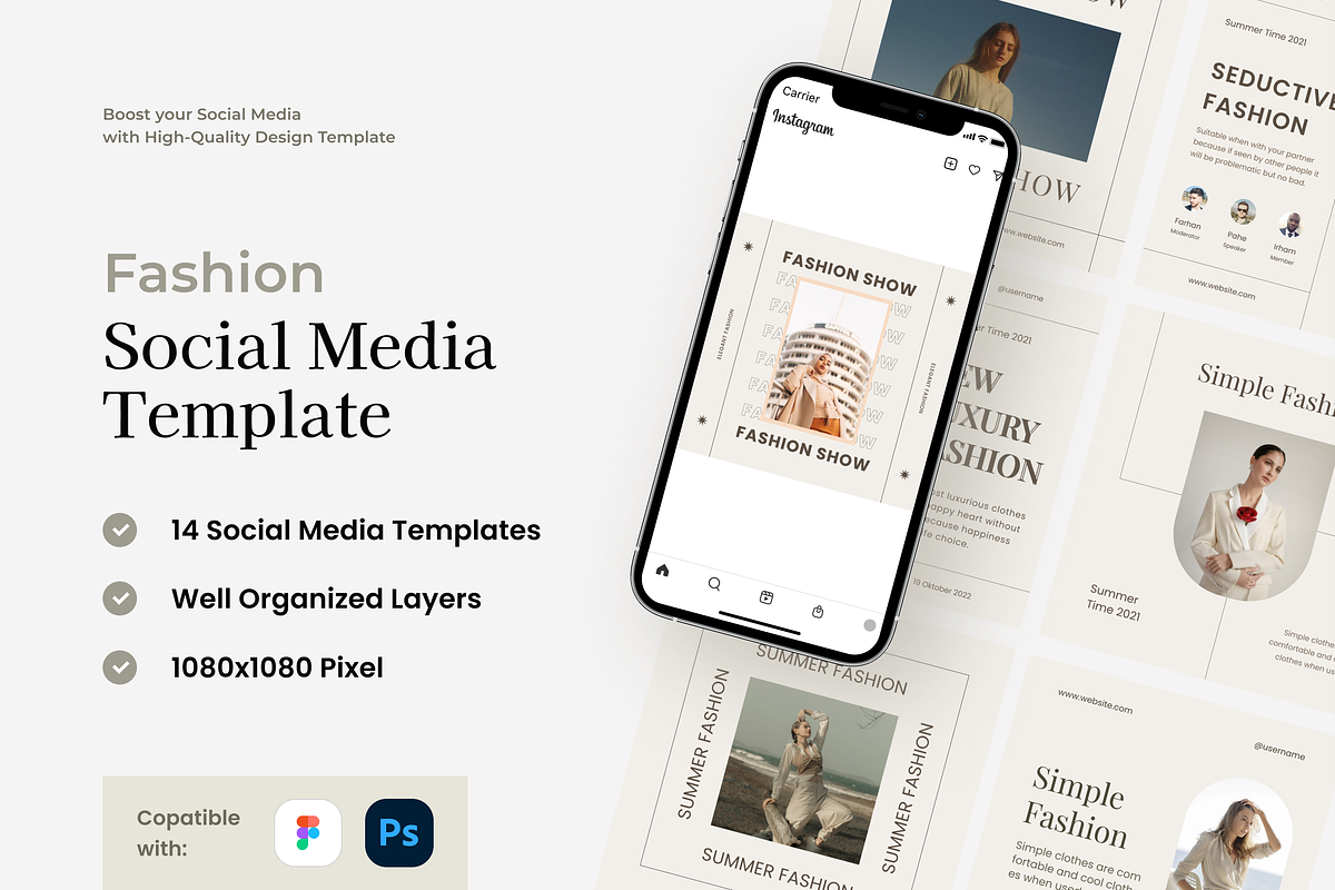 Fashion - Gotemp Social Media Templa, a Social Media Template by GoTemp (Photo 1 of 3)