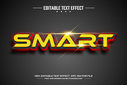 Smart editable text effect template, a Layer Style Add-On by nicemorning (Thumbnail 1 of 3)