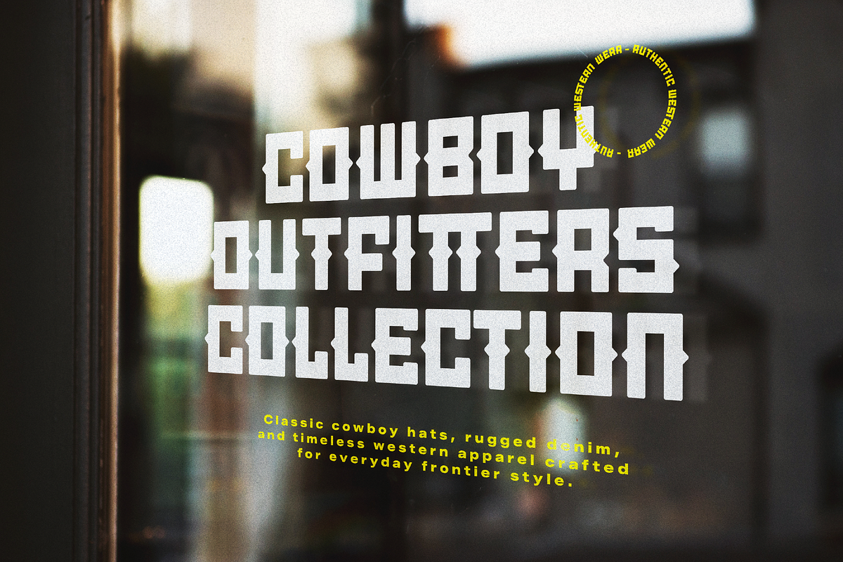 Lanarei | Western Slab Serif, a Slab Serif Font by gracetype_studio (Photo 7 of 12)