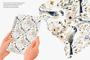 watercolor bird seamless pattern, a Pattern Graphic by Pink Studio Art (Thumbnail 4 of 4)