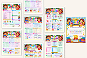 2027 Kids Decimals Practice Workbook, a Stationery Template by Designmela01 (Thumbnail 4 of 5)