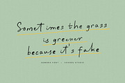 Hemora Font, a Handwritten Font by vuuuds (Thumbnail 8 of 11)