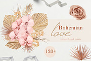 Bohemian Roses and Dried Leaves, an Illustration by Backyard Rose (Thumbnail 4 of 16)
