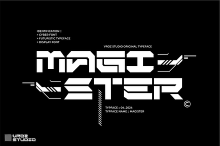 MAGISTER TYPFACE, a Font by Vroz Studio