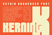 Vetrix - Bold Sans Serif Font, a Sans Serif Font by roomspace creative lab (Thumbnail 6 of 11)