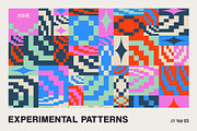 Experimental Geometric Patterns V03, a Pattern Graphic by dvtchk (Thumbnail 3 of 5)