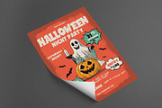 Halloween Party Flyer, a Flyer Template by monogrph (Thumbnail 2 of 4)
