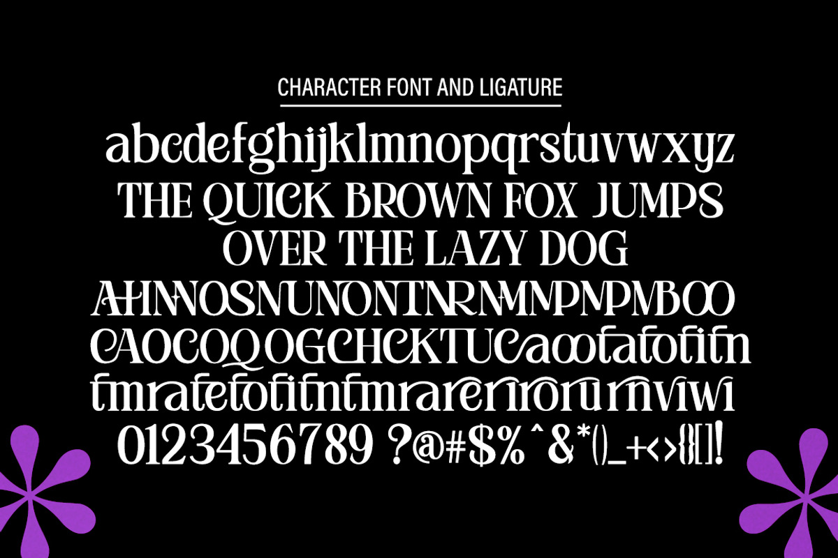 Glower, a Font by Fontastic (Photo 12 of 15)