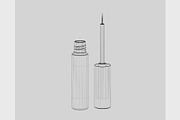 Eyelash 3d model 02, an Object 3D Model by fahad121 (Thumbnail 4 of 5)