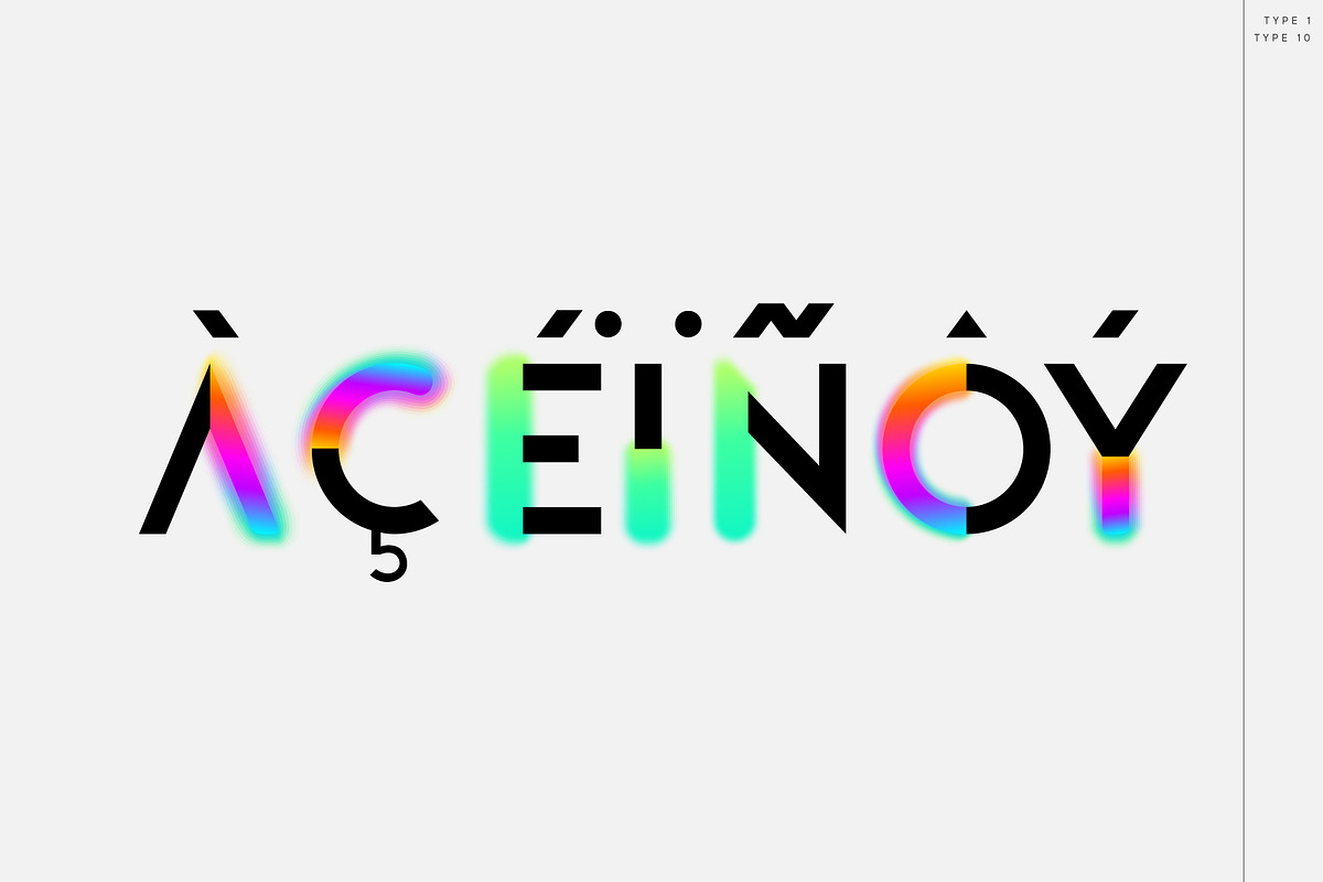 Neotype. Color OTF-SVG font family., a Symbol Font by Luxfont (Photo 2 of 7)