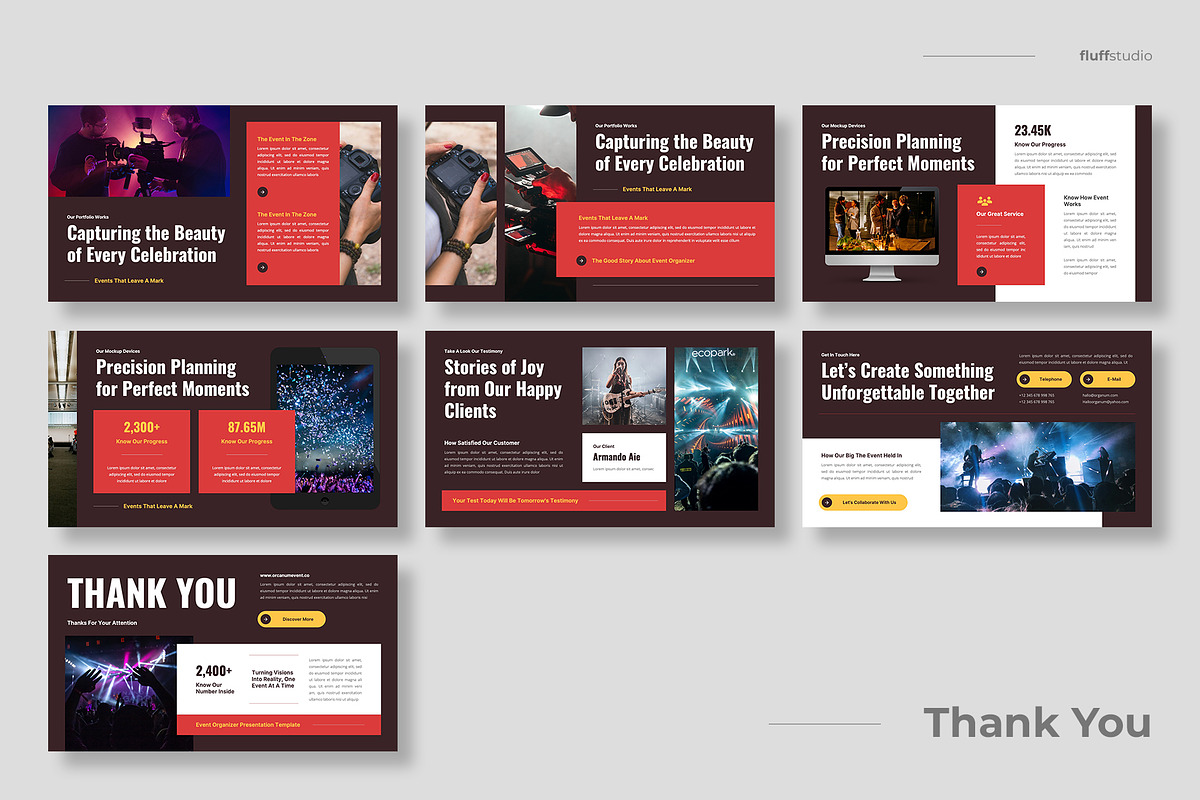 Event Organizer & Planner Slides, a Presentation Template by fluffstudio (Photo 4 of 4)