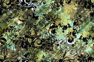 grunge decorative elements, a Pattern Graphic by AAN Seamless Shop