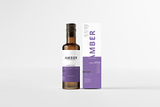 7 in 1 Amber Glass Cosmetic Bundle, a Cups & Container Mockup by pmvch (Thumbnail 6 of 106)