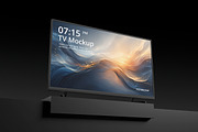 Smart TV Mockup for Digital Screen, a Mac Mockup by My Code Std (Thumbnail 4 of 5)