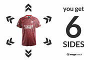 Jersey Mockup, a Shirt Mockup by image touch (Thumbnail 2 of 4)