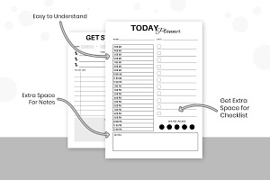 Printable Daily Planner Fillable