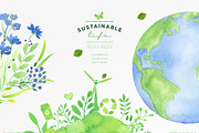 Sustainable Eco Lifestyle Collection, an Object Illustration by beehouse studio (Thumbnail 8 of 9)