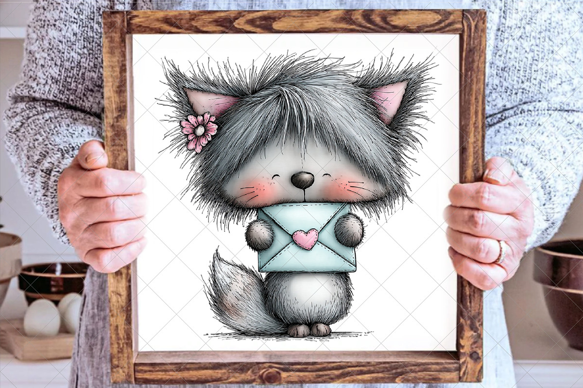 Fairyland Whimsical Animal Love PNG, an Illustration by SinaCreation (Photo 5 of 7)
