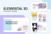 Elemental 3D Google Slides Template, a Presentation Template by chio.design - Khalay Chio (Thumbnail 2 of 7)