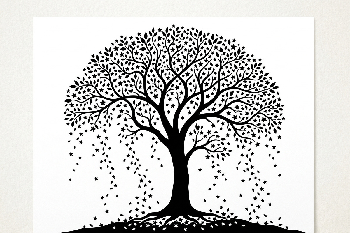 Elegant dream tree silhouette design, a Healthcare Illustration by Amazin_art (Photo 44 of 49)