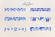 Blue Garden floral collection, an Object Graphic by DariSmartArt (Thumbnail 10 of 11)