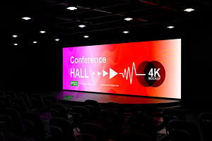 Conference Hall Mockup