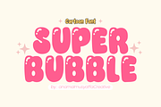 Jelly Bubble - Bubble Font Types, a Font by KiddoGlyphs Studio (Thumbnail 2 of 5)