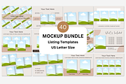 Magazine Mockups Listing Templates, a Books & Magazine Mockup by NoemieDesigns (Thumbnail 1 of 7)